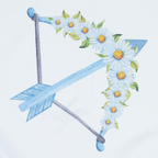 Arrow Flower Girls Casual Set-3