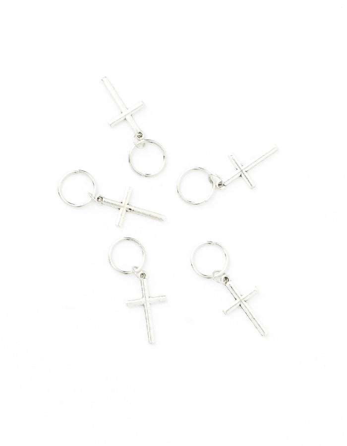 Hajékszer hajkarika medállal KERESZT AFROline (5db)-0