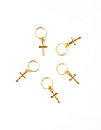 Hajékszer hajkarika medállal KERESZT AFROline (5db)-1