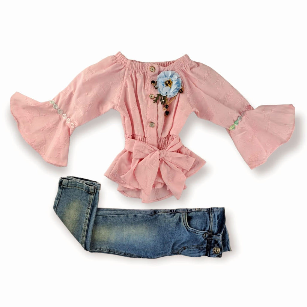 Carolina Babe Girls Casual Set-0