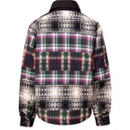 Mixed Tartan Plaid Shirt-2