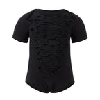 Baby Girl Onesie with Spiderweb Lace-0