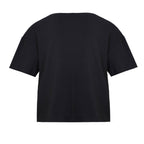 Hand-Painted Oversized Black T Shirt for Kids-2