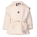 White Baby Jacket with Hood-0