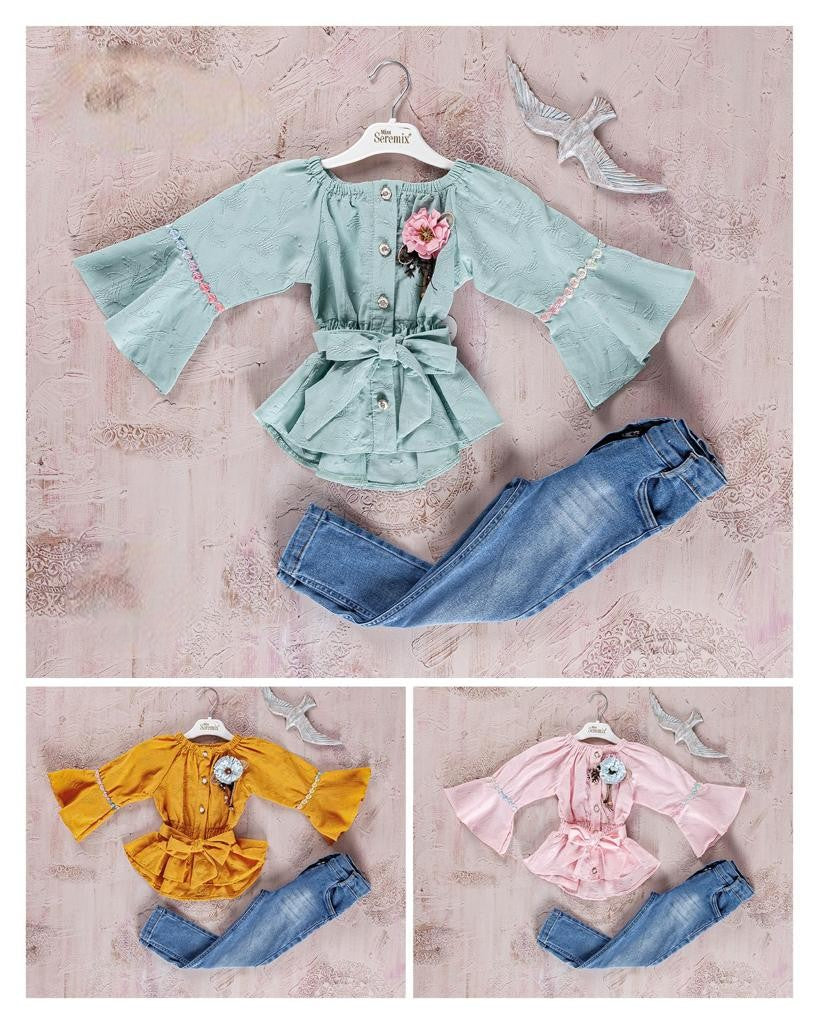 Carolina Babe Girls Casual Set-3